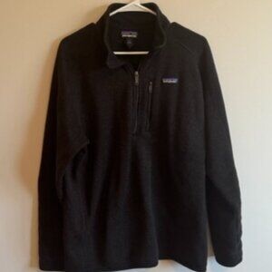 Patagonia 1/4 zip fleece light jacket
